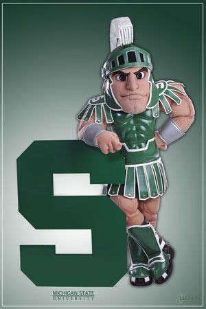 What is the mascot for michigan state